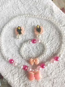 FIRSTCRY Cute bow Jewelry Set
