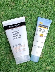 Neutrogena Combo Of Face Cleanser & Sunscreen