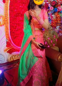 Subtle Pink Lehnga