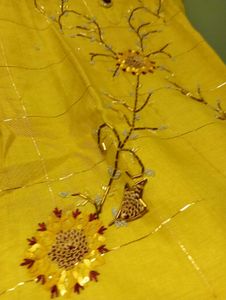 Elegant Yellow Embroidered Kurta Set