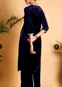 Shae by Sassafras Elegant Velvet Kurta