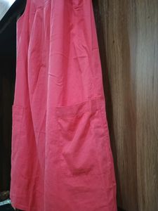 A-line Pink Dress