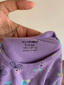 Girls&#39; Purple Pajama Set