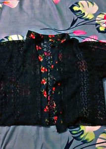 Floral Shrug