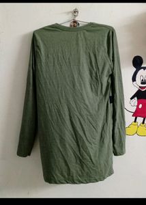 Olive Green Full Sleeve Top