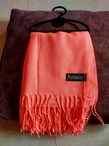 New Turkey Pink Shimmer Hijab Stole