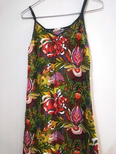 Colorful Printed Dress