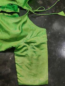 parrot green blouse