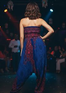 Boho Strapless Jumpsuit