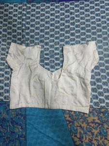 Silk Saree with Peacock Embroidery