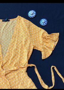 Forever 21 Mustard Top