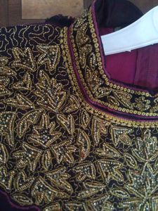 Beautiful Long Gown With Bottom