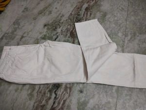 Casual White Pants