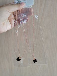 BUTTERFLY NECKLACE -2 PCS 🥰