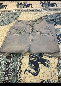 Denim High Waist Skinny Jeans