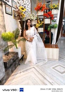 Partywear Organza Saree 💓
