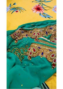 Heavy Work Saree