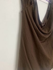 Looped Type Sleeves Stretchable Top