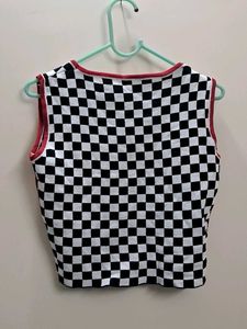 Checkered Tank Top