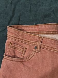 Abelloni denim mini shorts