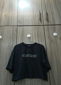 Oversized Crop T-shirt