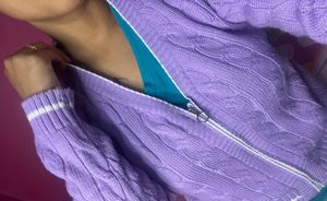 Lavender Knit Sweater