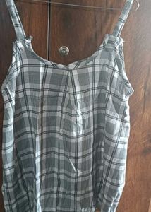 Plaid Tank Top