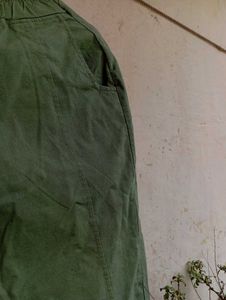 Olive Green Jogger Pants