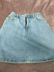 Denim Short Skirt For Women