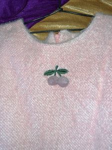 Cute Pink Fuzzy Party Dress