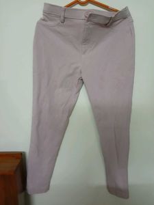 Elastic Jean Pants