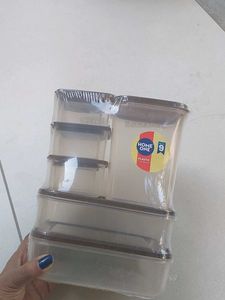 Combo of 9 Pieces Container Set Small and big