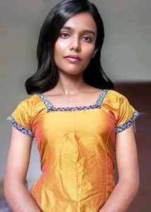 Ethnic Skirt And Top Combo