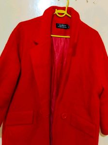 Women&#39;s Red Winter Coat