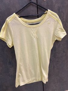 Adidas Yellow T-Shirt