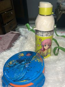 School Tiffin And Bottle Combo For Little Kids