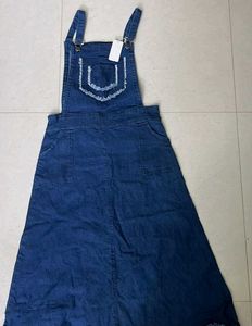 Denim dungaree