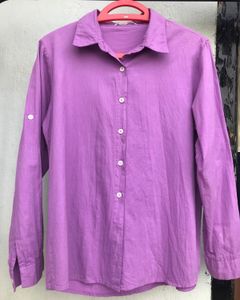 Lavender Long Sleeves Shirt