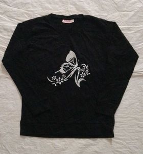 Butterfly Graphic Long Sleeve Tee
