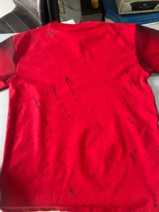 Amiri Red Graphic Tee