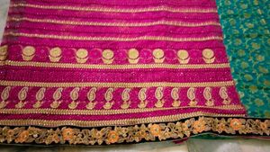 Patli Pallu Saree With Two Colours