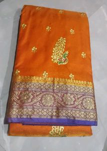 Banarasi Silk With Embroidery 🪡