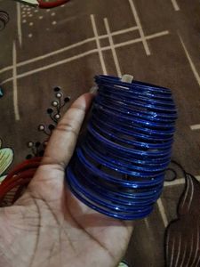 Blue Bangle Set
