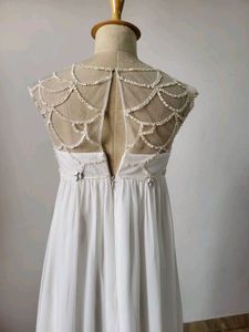 Chiffon Embellished Gown