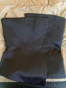 Zara Black Bandeu Top