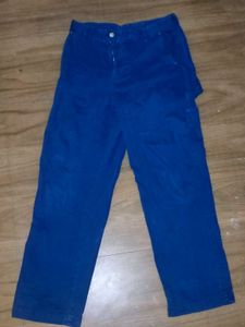Zara Blue Straight Fit Baggy Jeans