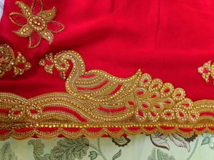 Gorgeous Red Saree ❤️