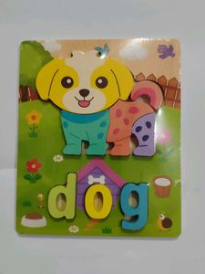 Dog wooden Puzzle