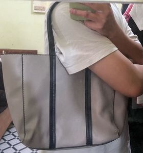 Beige Handbag