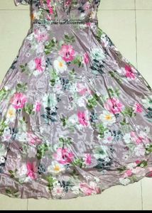 Handwork Floral Gown